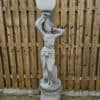 Grecian Globed Light on Stand