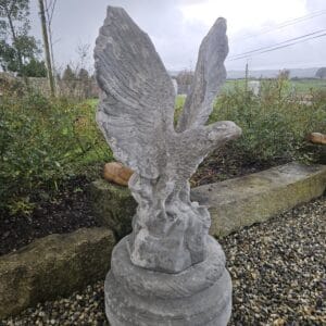 Large Eagle on Stand