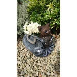 Kitten In Handbag Planter