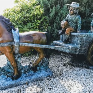 Horse/Donkey & Cart Ornaments
