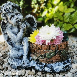 Angel With Planter