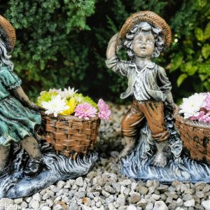 Jack And Jill Planters (pair)