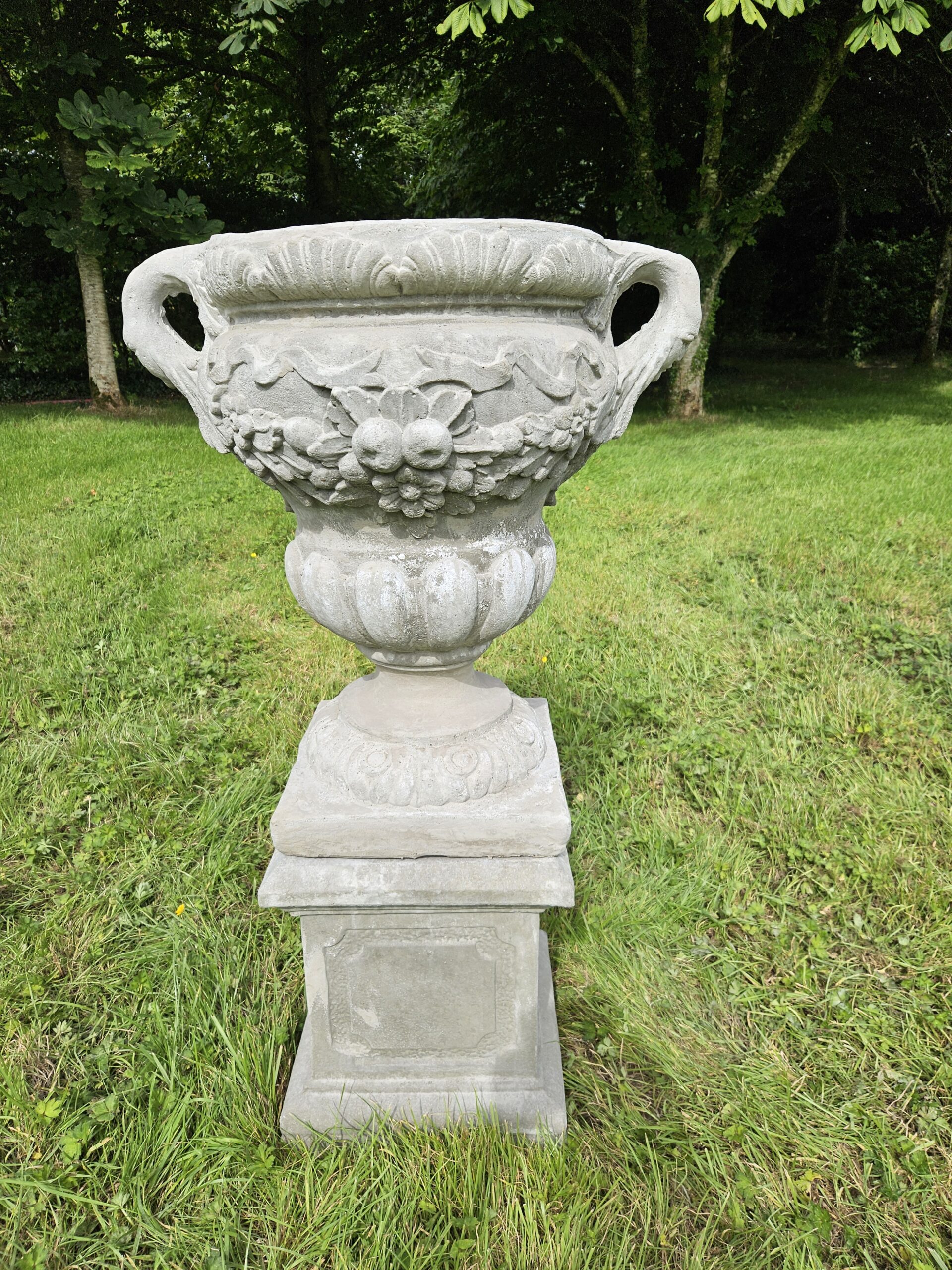 Large Grecian Urn Planter - Image 2